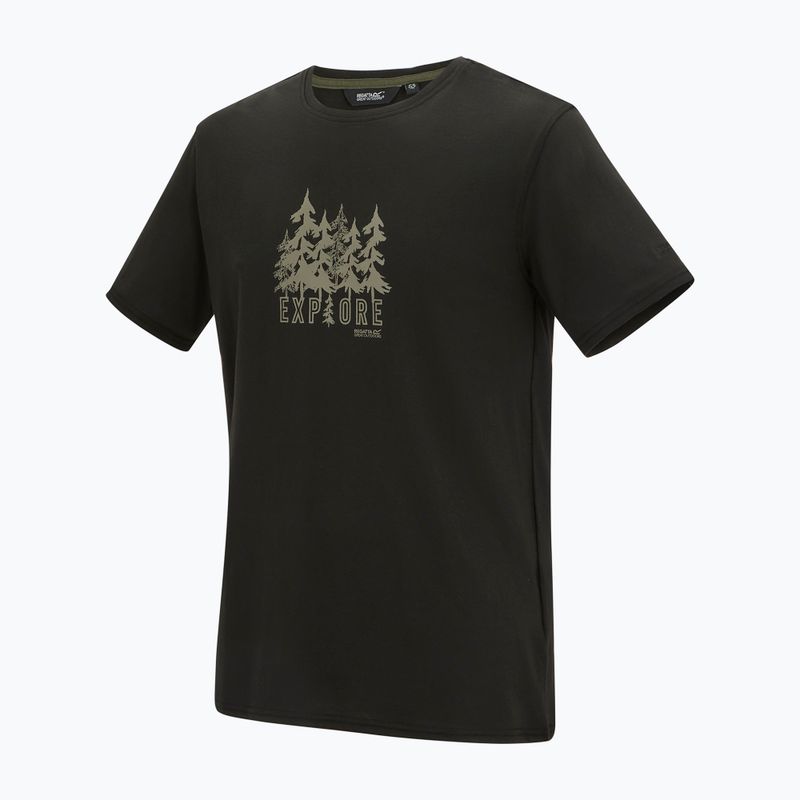 Футболка чоловіча REGATTA ClineIX black explore forest 9