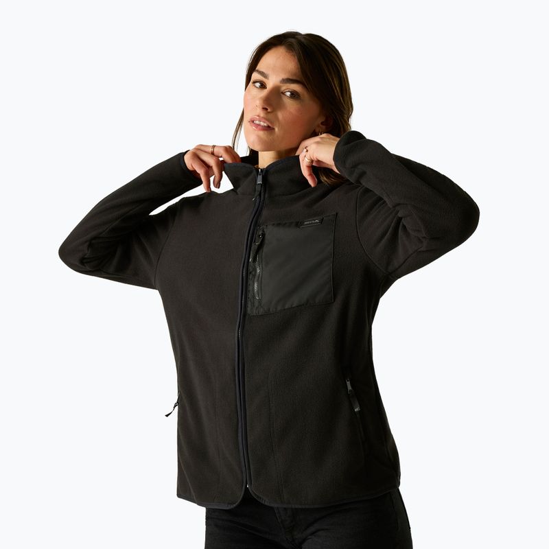 Кофта флісова жіноча REGATTA Frankie Full Zip black 5