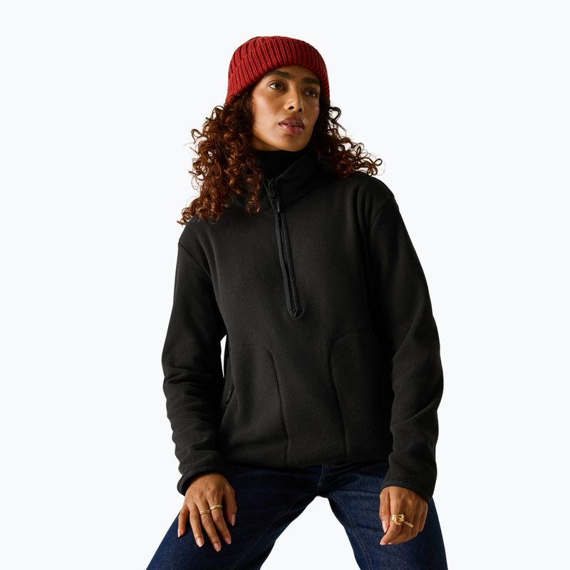 Кофта флісова жіноча REGATTA Frankie Half Zip black 6