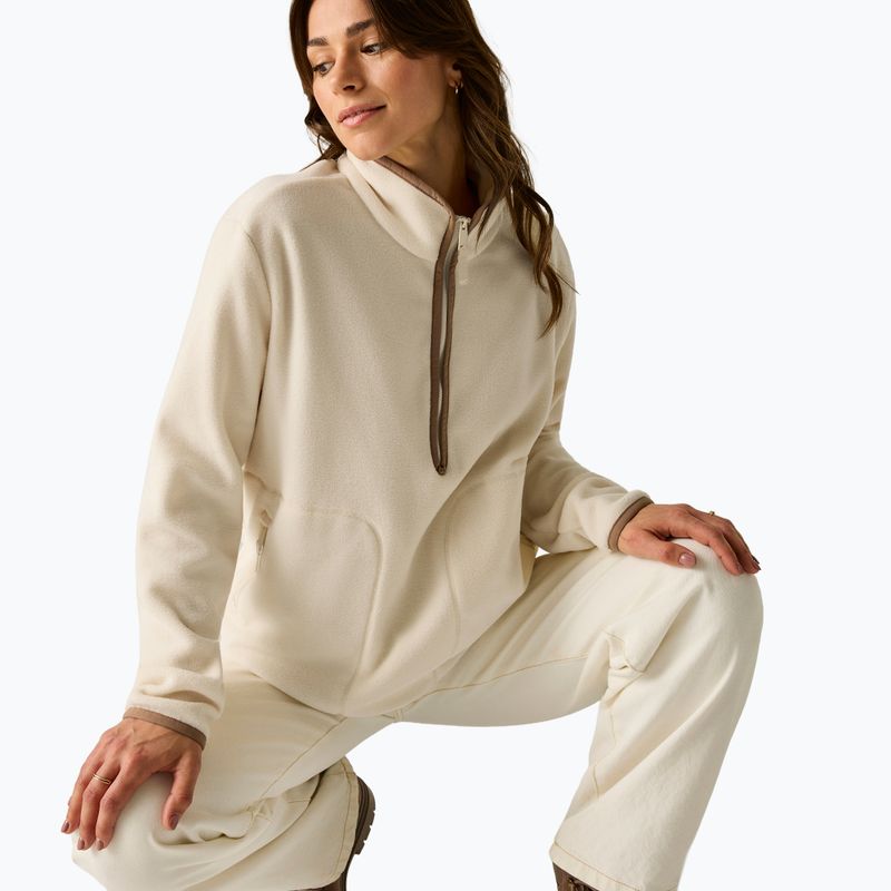 Кофта флісова жіноча Regatta Frankie Half Zip light vanilla/mocha 6