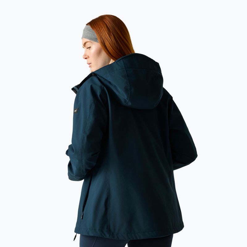 Куртка дощовик жіноча REGATTA Birchdale II navy/skyway 4