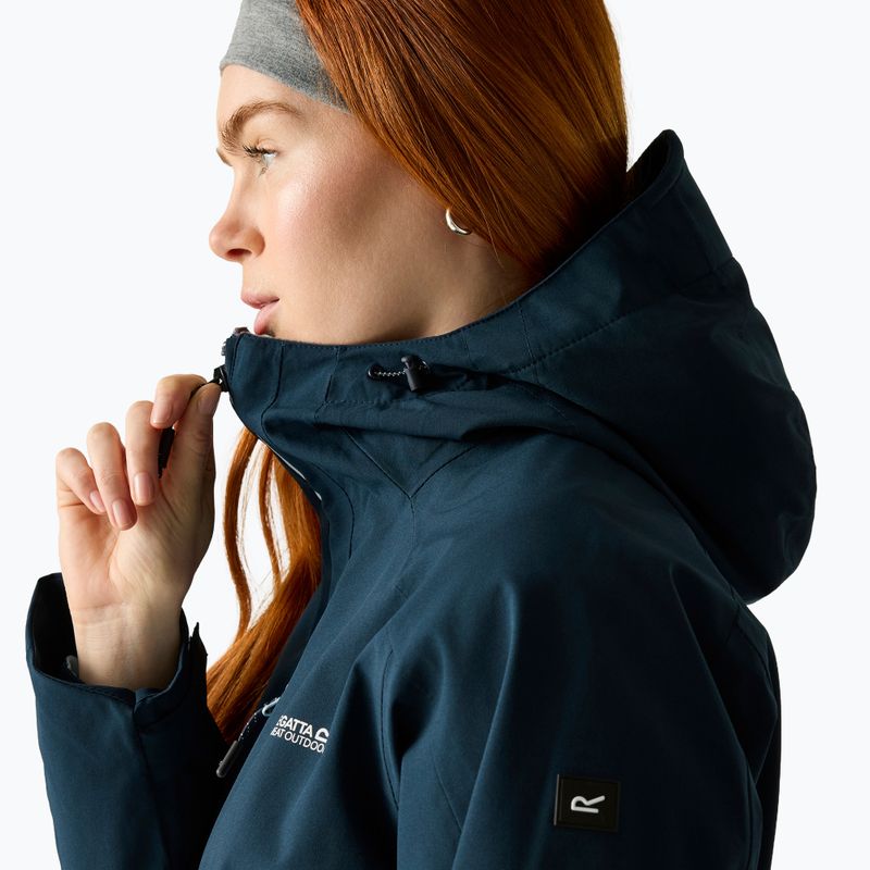 Куртка дощовик жіноча REGATTA Birchdale II navy/skyway 6