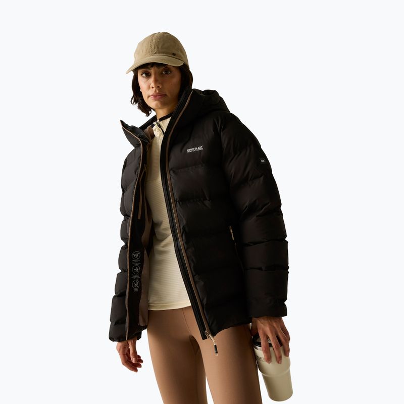 Куртка утеплена жіноча REGATTA Altoro Thermal black/mocha 4