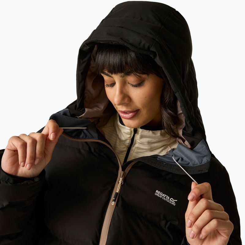 Куртка утеплена жіноча REGATTA Altoro Thermal black/mocha 5