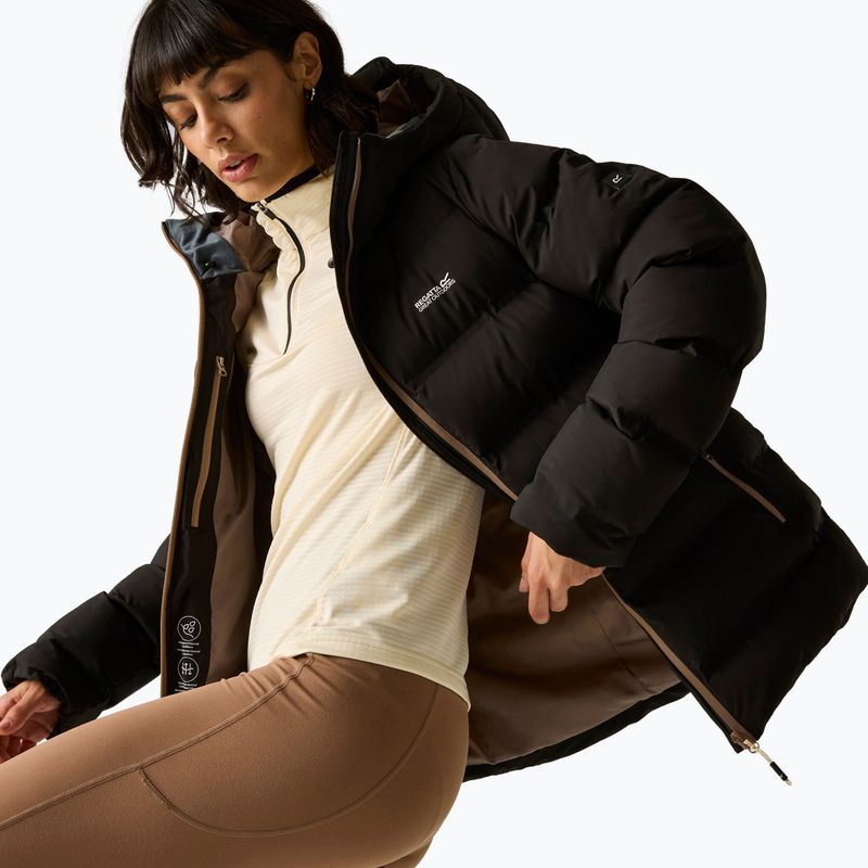 Куртка утеплена жіноча REGATTA Altoro Thermal black/mocha 6