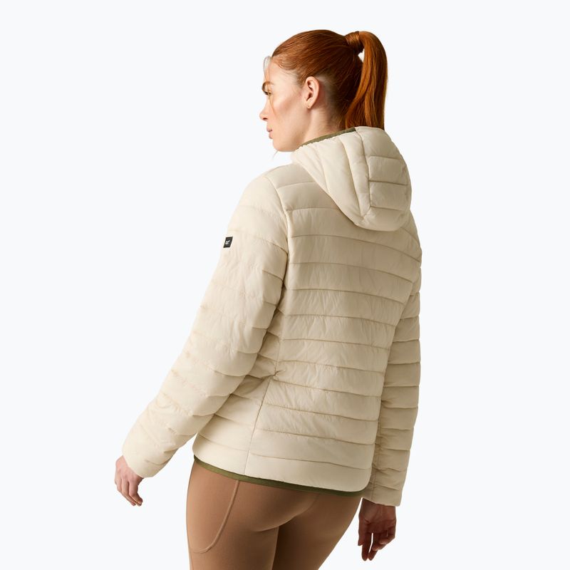 Пуховик жіночий Regatta Hooded Marizion lightvanilla 4