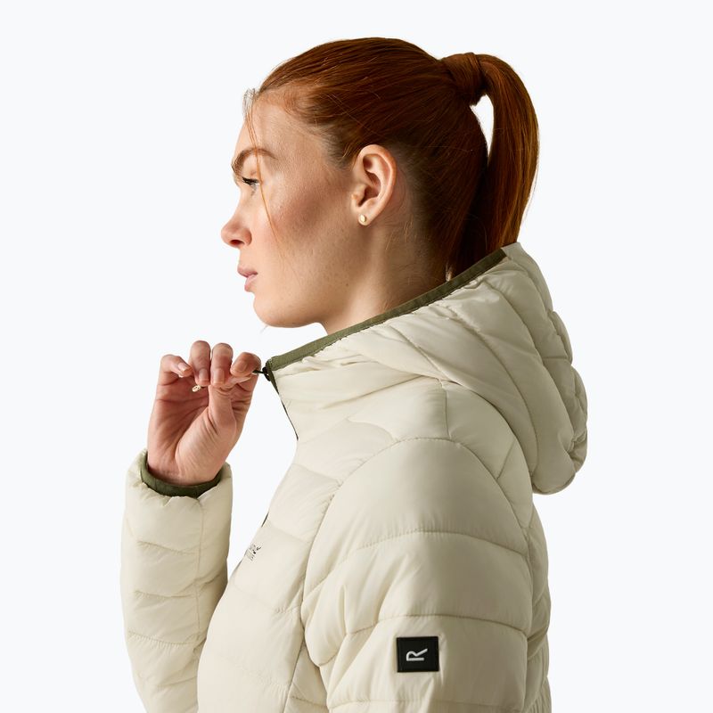 Пуховик жіночий Regatta Hooded Marizion lightvanilla 6