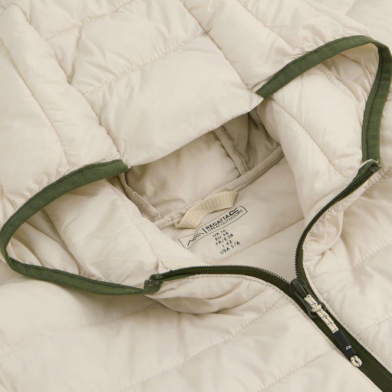 Пуховик жіночий Regatta Hooded Marizion lightvanilla 13