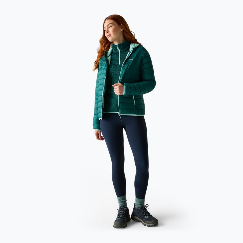 Пуховик жіночий Regatta Hooded Marizion mediterranea 2