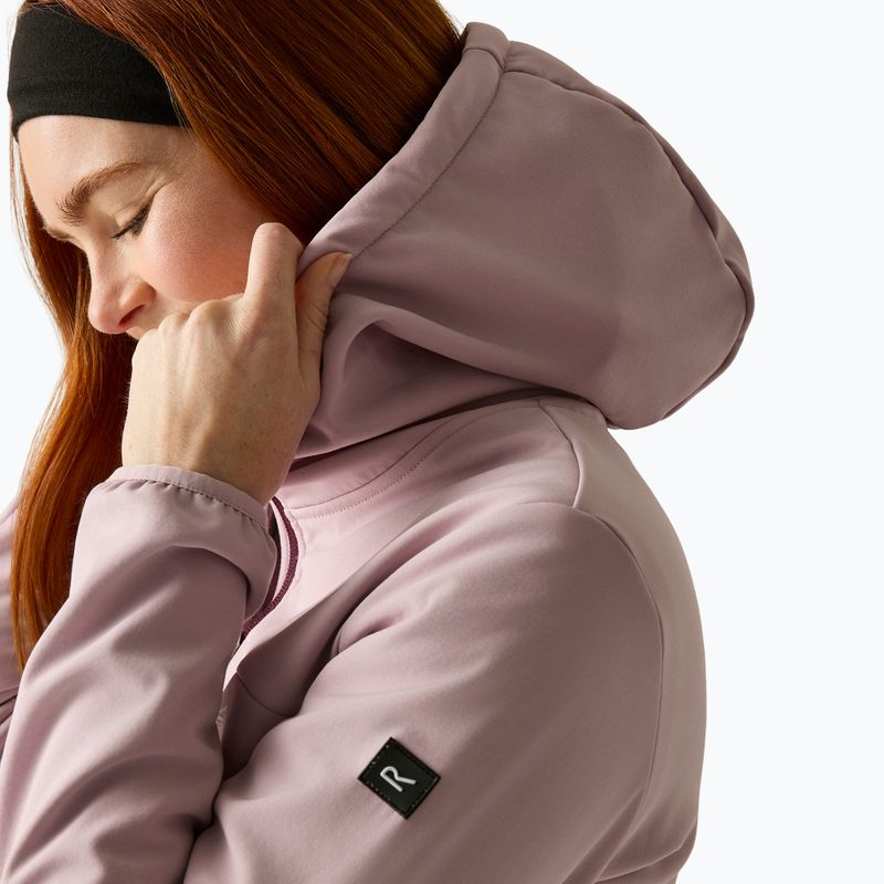 Куртка софтшелл жіноча REGATTA Ossek powder lilac 8