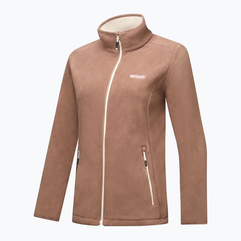 Кофта флісова жіноча Regatta Floreo IV mocha/light vanilla 9