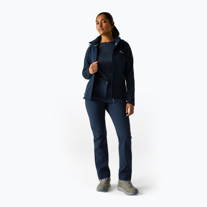 Штани софтшел жіночі REGATTA Geo Softshell II navy 2