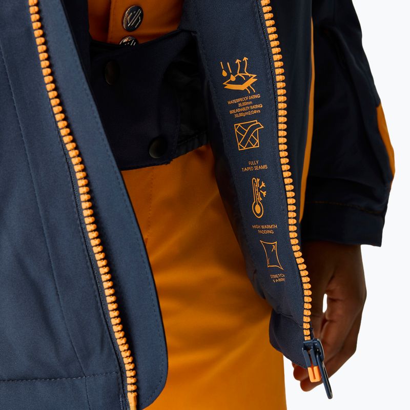 Куртка лижна дитяча Dare2B Rip It Jacket navy/electric orange 7