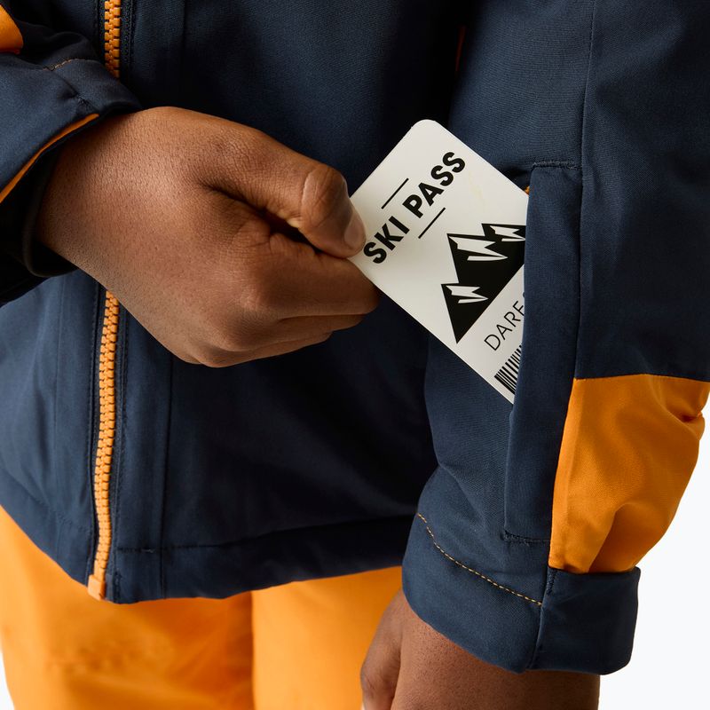 Куртка лижна дитяча Dare2B Rip It Jacket navy/electric orange 8