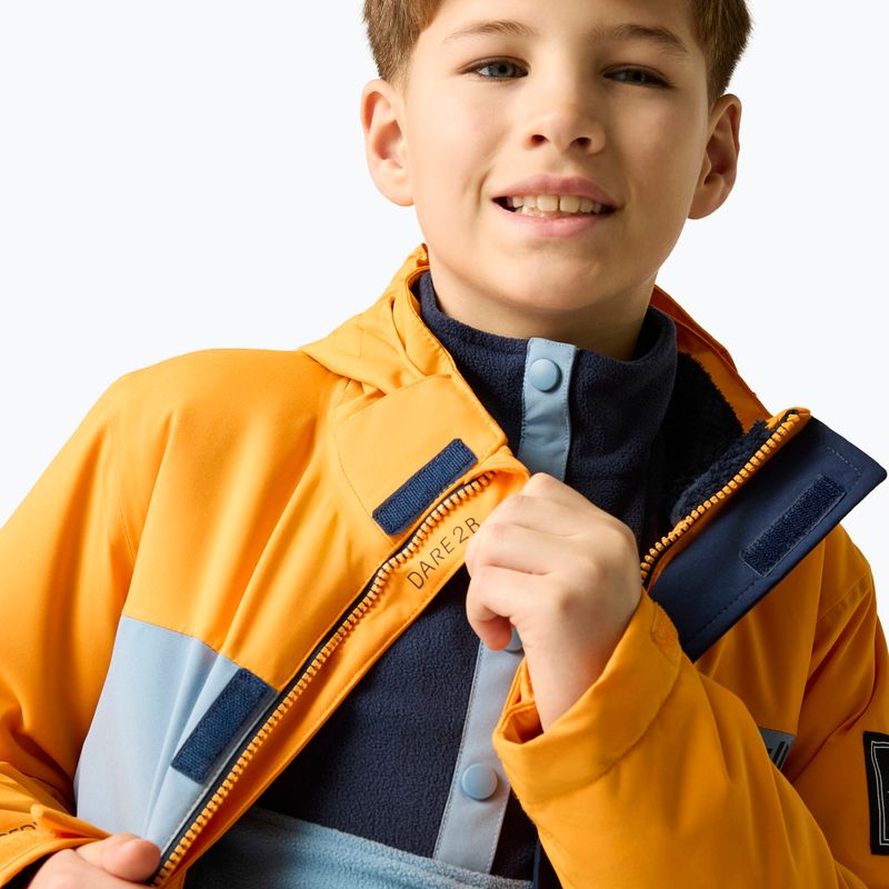Куртка лижна дитяча Dare2B Send It II Jacket electric orange/navy 5