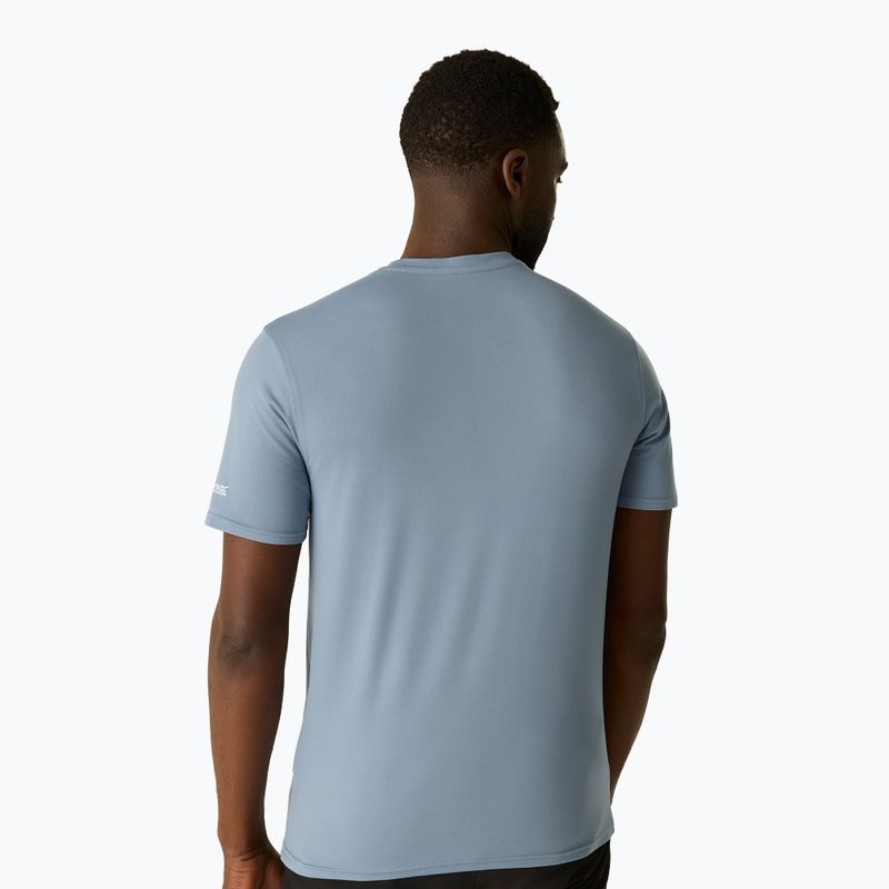 Футболка трекінгова чоловіча REGATTA Fingal Stretch dusky blue 4