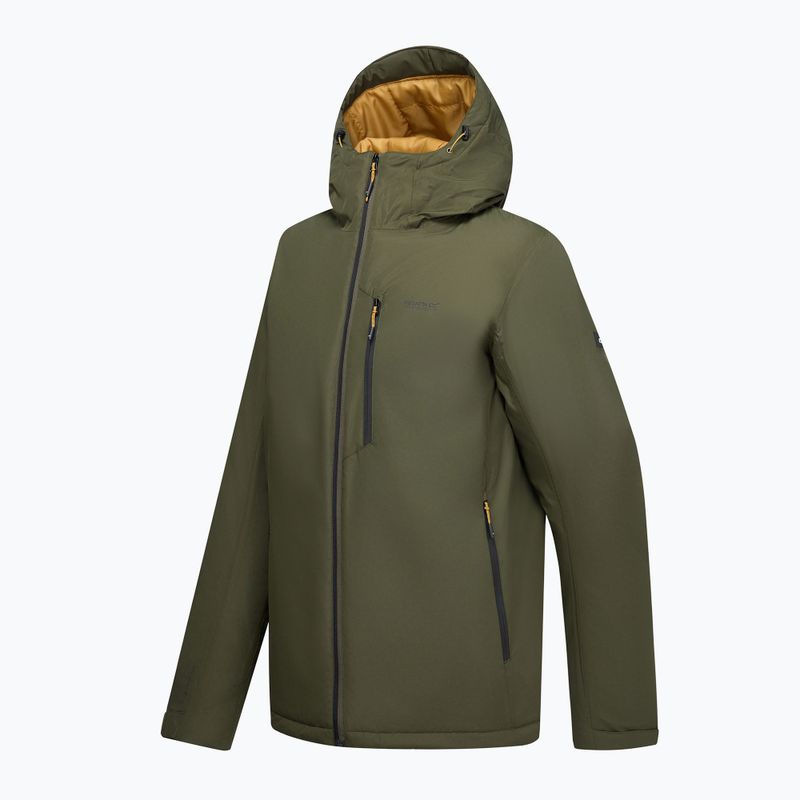 Куртка дощовик чоловіча REGATTA Allston dark khaki/wood brown 12