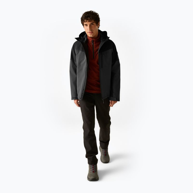 Куртка 3в1 чоловіча Regatta Wentwood 3in1 ash/black 2