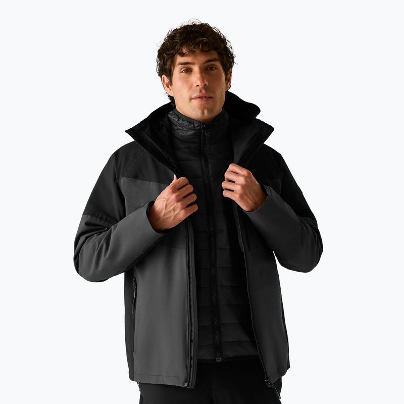 Куртка 3в1 чоловіча Regatta Wentwood 3in1 ash/black 5