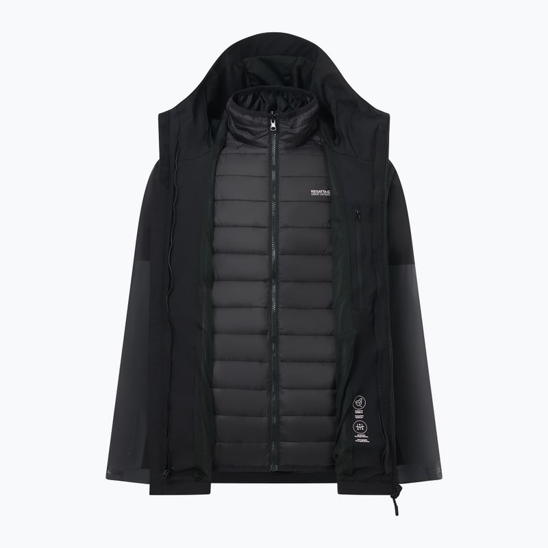 Куртка 3в1 чоловіча Regatta Wentwood 3in1 ash/black 13