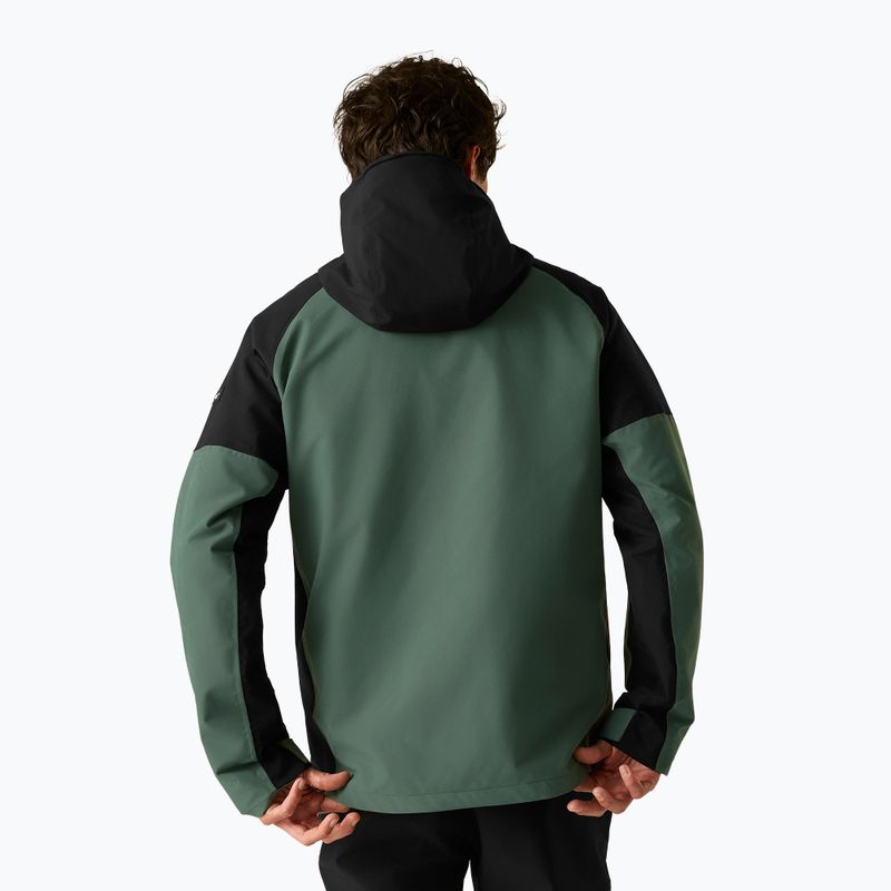 Куртка 3в1 чоловіча REGATTA Wentwood 3in1 dark forest green/black 3