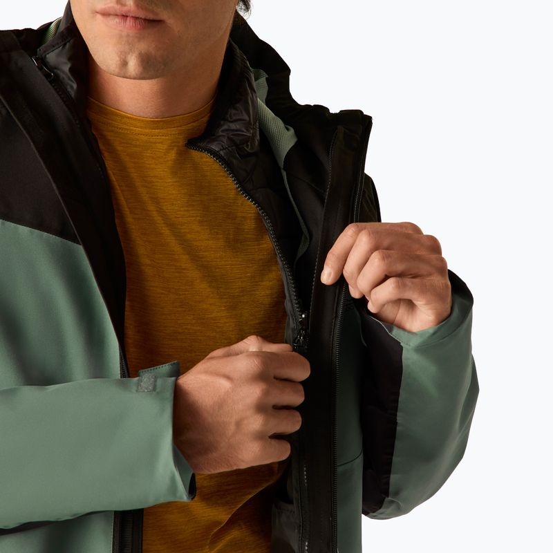 Куртка 3в1 чоловіча REGATTA Wentwood 3in1 dark forest green/black 7