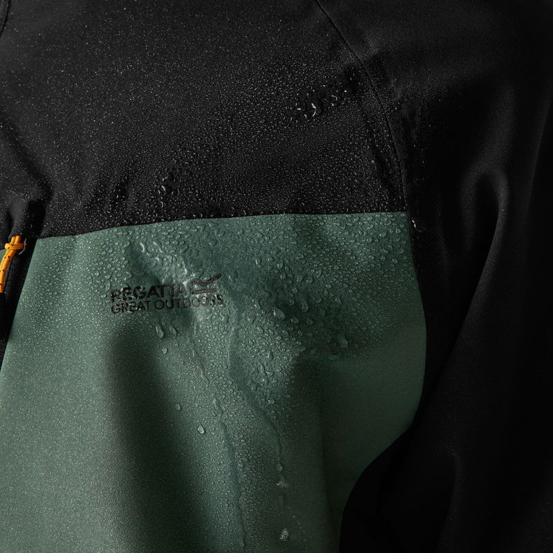 Куртка 3в1 чоловіча REGATTA Wentwood 3in1 dark forest green/black 8