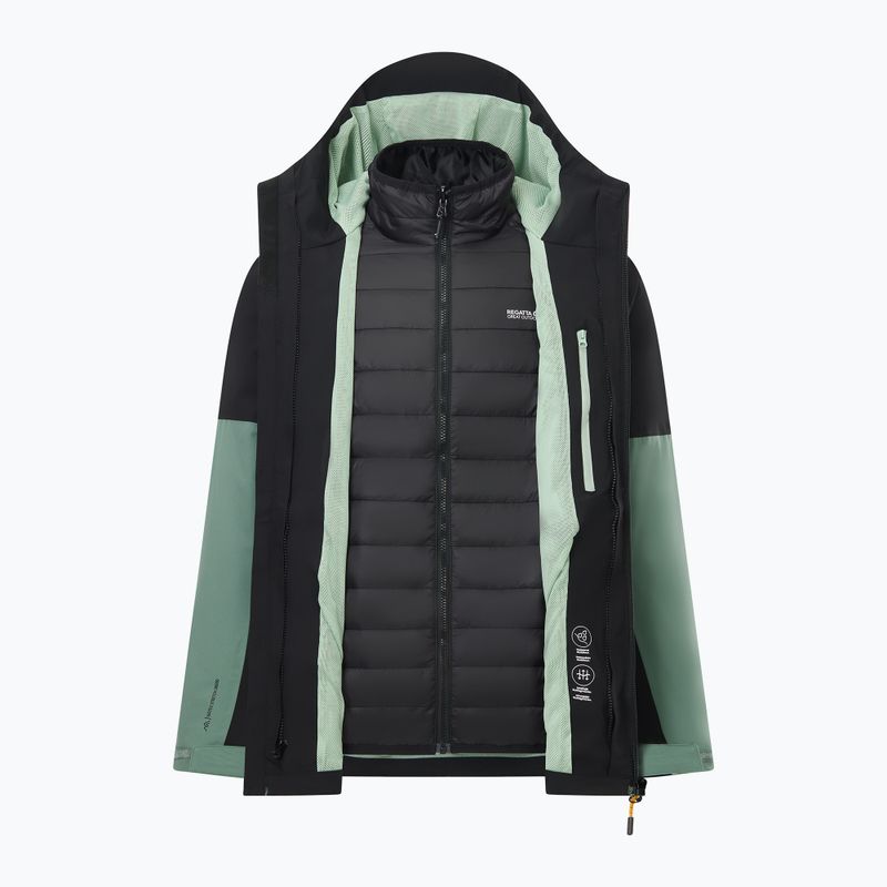 Куртка 3в1 чоловіча REGATTA Wentwood 3in1 dark forest green/black 13