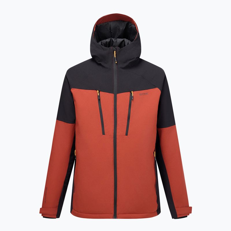 Куртка дощовик чоловіча Regatta Highton Stretch Padded Jacket burnt henna/black 10