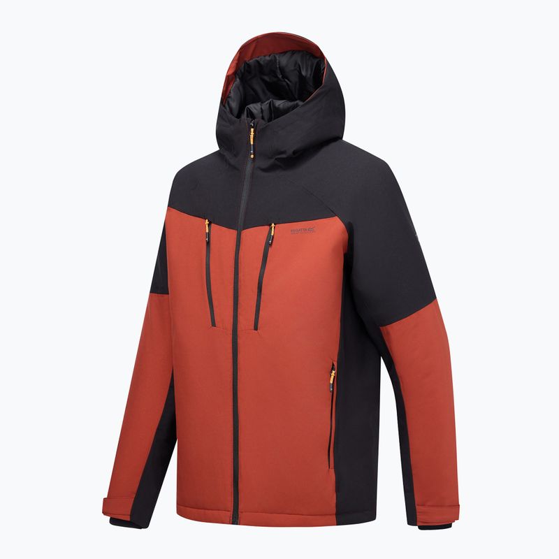 Куртка дощовик чоловіча Regatta Highton Stretch Padded Jacket burnt henna/black 12
