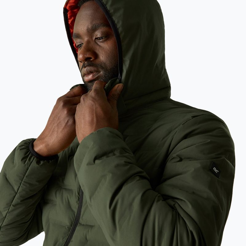 Куртка утеплена чоловіча REGATTA Astrel dark khaki/rooibos tea 7