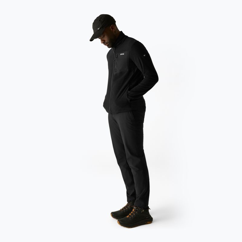 Кофта флісова чоловіча REGATTA Eadle black 2