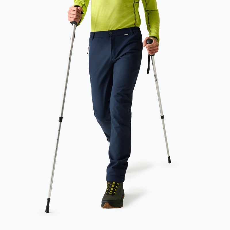 Штани софтшел чоловічі REGATTA Geo Softshell navy 3