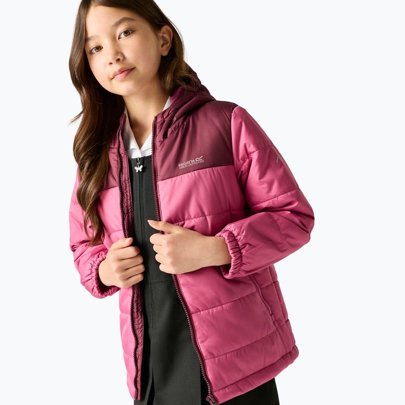 Куртка утеплена дитяча REGATTA Lofthouse fig/violet 4