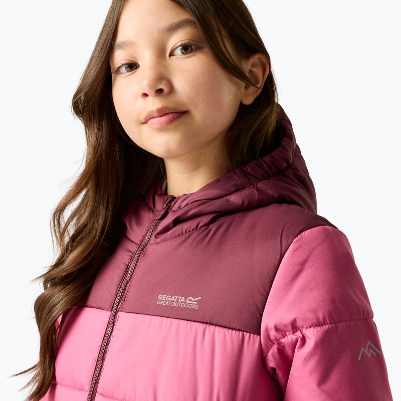 Куртка утеплена дитяча REGATTA Lofthouse fig/violet 5