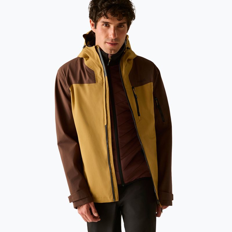 Куртка 3в1 чоловіча REGATTA Sacramento 3in1 wood brown/ground coffee 5