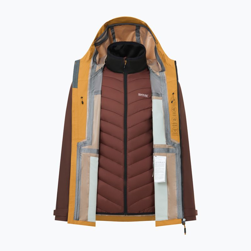 Куртка 3в1 чоловіча REGATTA Sacramento 3in1 wood brown/ground coffee 13