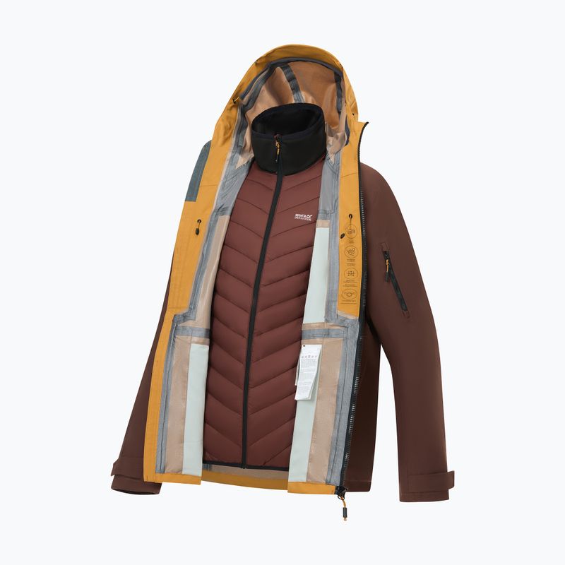 Куртка 3в1 чоловіча REGATTA Sacramento 3in1 wood brown/ground coffee 14