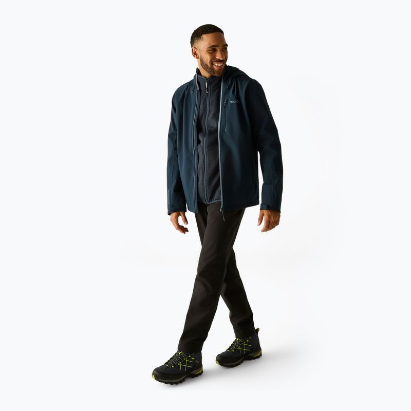 Куртка дощовик чоловіча REGATTA Birchdale II navy/dusky blue 2
