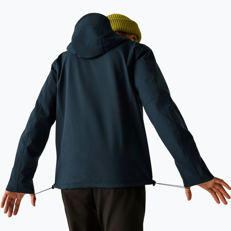 Куртка дощовик чоловіча REGATTA Birchdale II navy/dusky blue 4