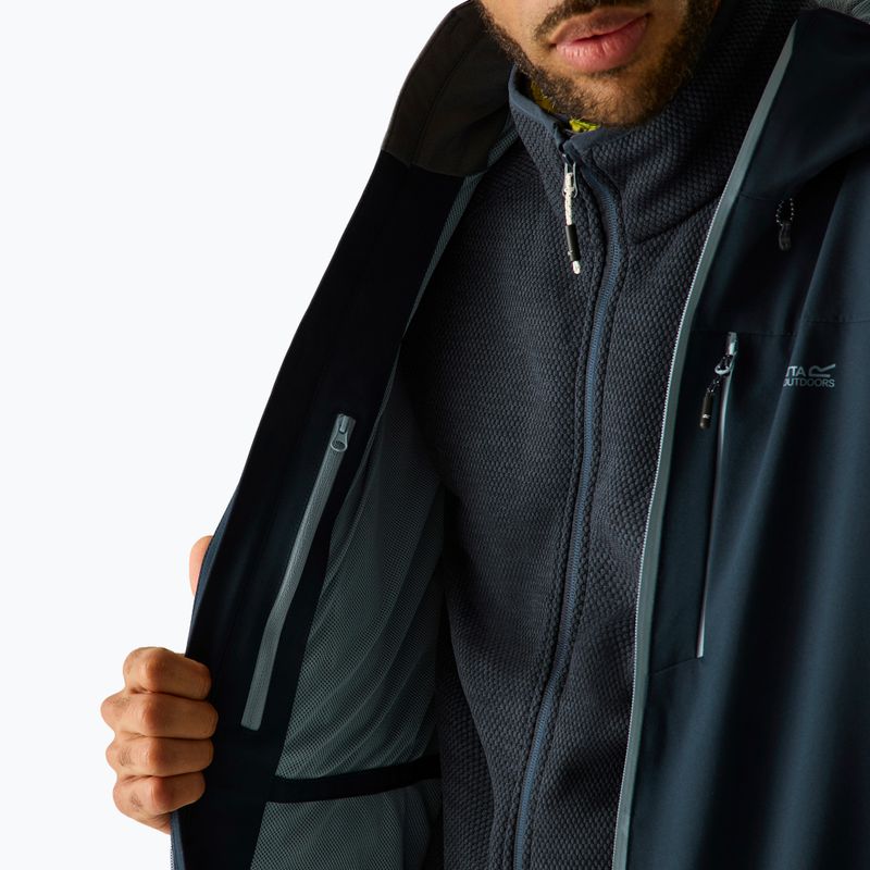 Куртка дощовик чоловіча REGATTA Birchdale II navy/dusky blue 7