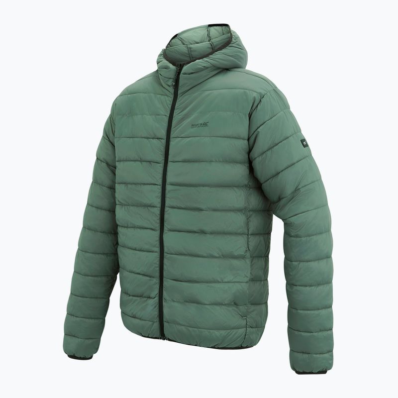 Пуховик чоловічий REGATTA Hooded Marizion dark forest green 3