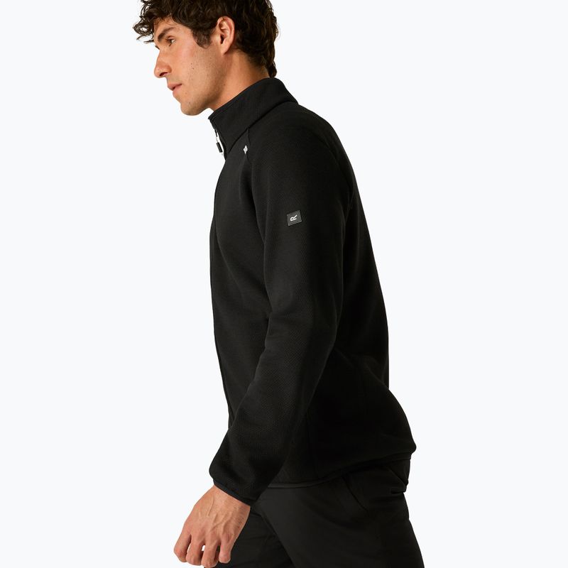 Кофта флісова чоловіча REGATTA Torrens black/black 5