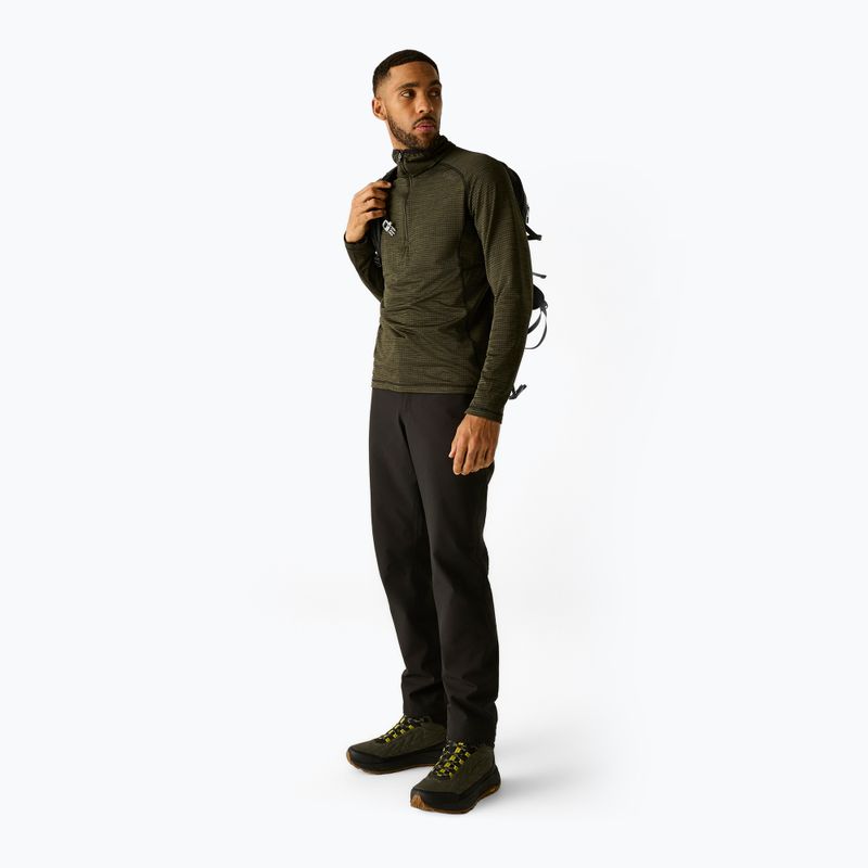 Кофта флісова чоловіча REGATTA Yonder II dark khaki 2