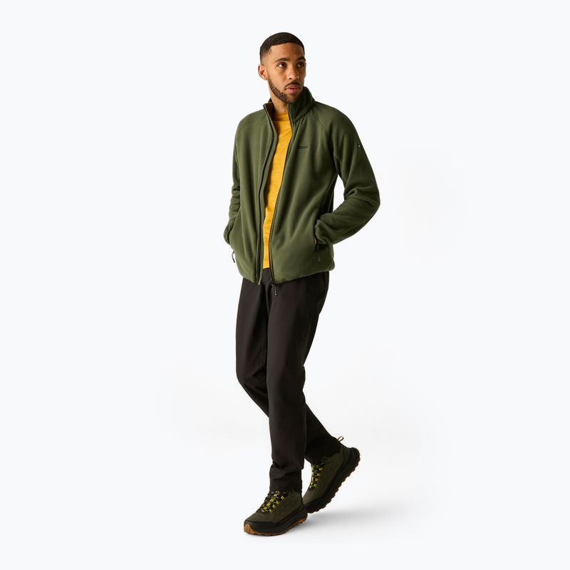 Кофта флісова чоловіча REGATTA Hadfield dark khaki 2