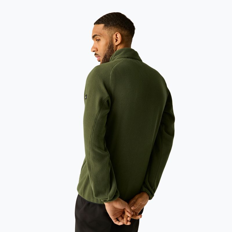 Кофта флісова чоловіча REGATTA Hadfield dark khaki 4