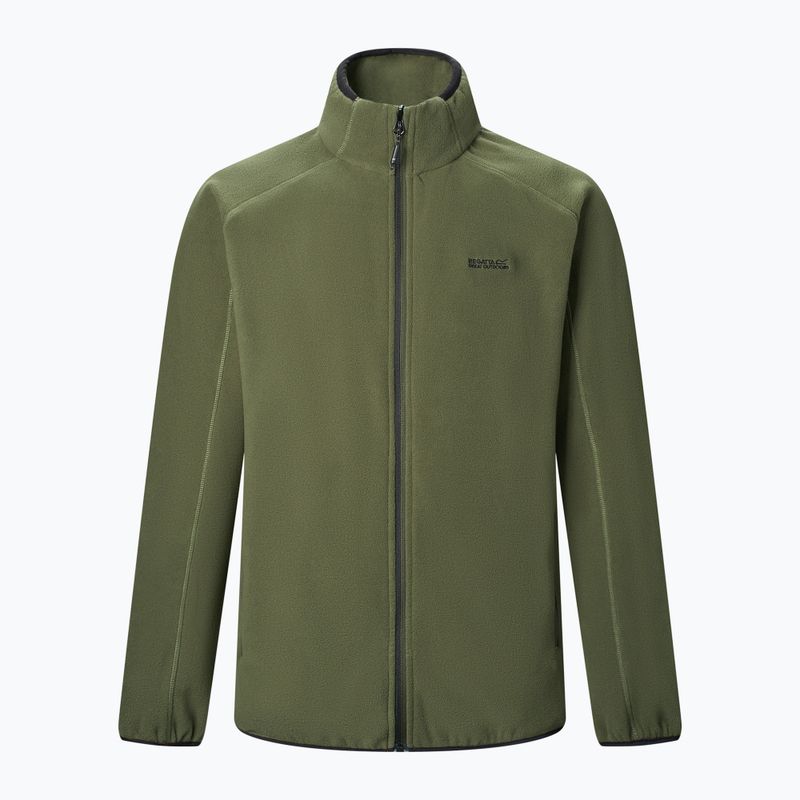 Кофта флісова чоловіча REGATTA Hadfield dark khaki 7