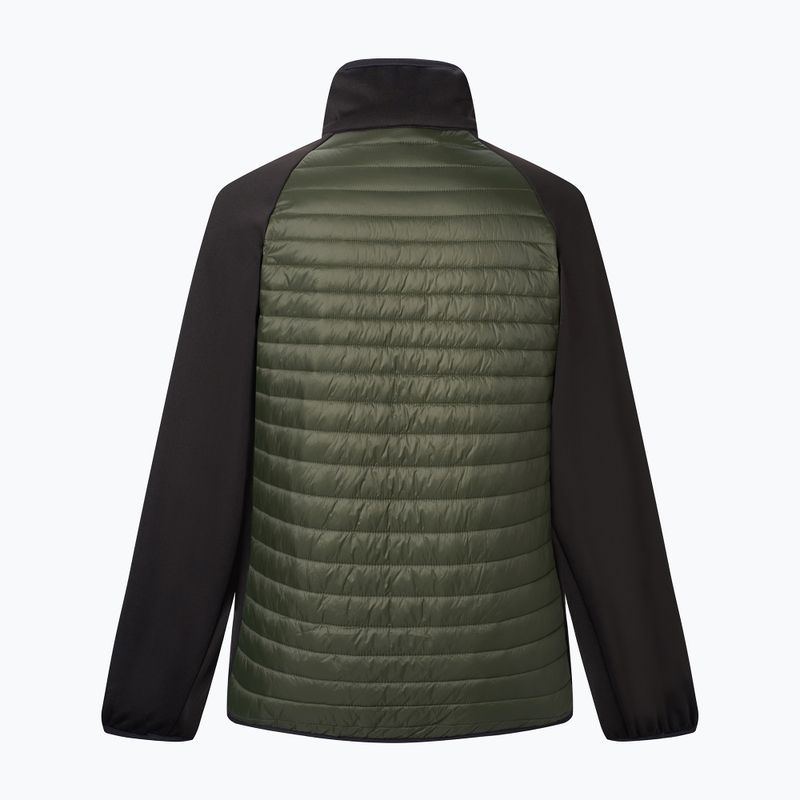 Куртка гібридна чоловіча REGATTA Clumber Hybrid dark khaki/black/sunset 8