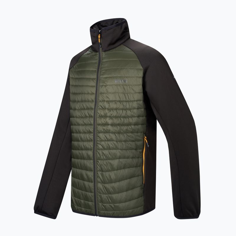 Куртка гібридна чоловіча REGATTA Clumber Hybrid dark khaki/black/sunset 9