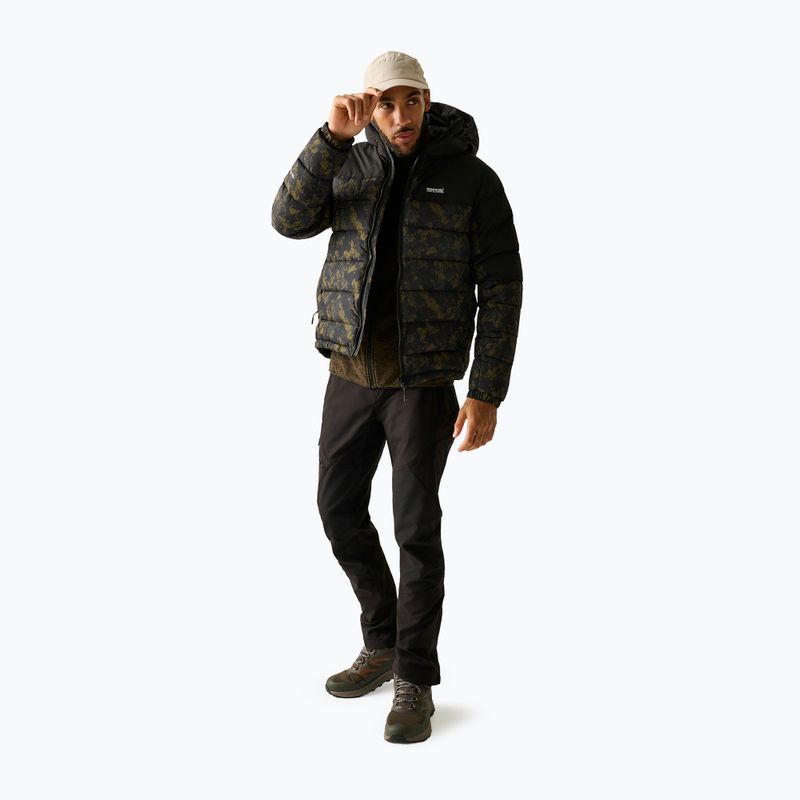 Куртка утеплена чоловіча REGATTA Aldthron textured print/black 2